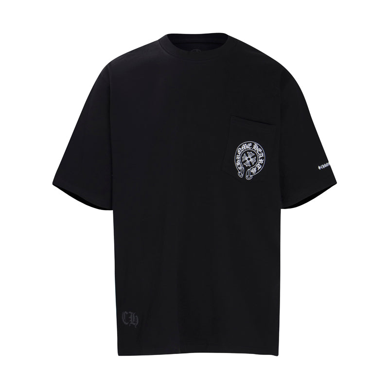 CHROME-HEARTS HorseShoe Logo Pocket T-Shirt K6013