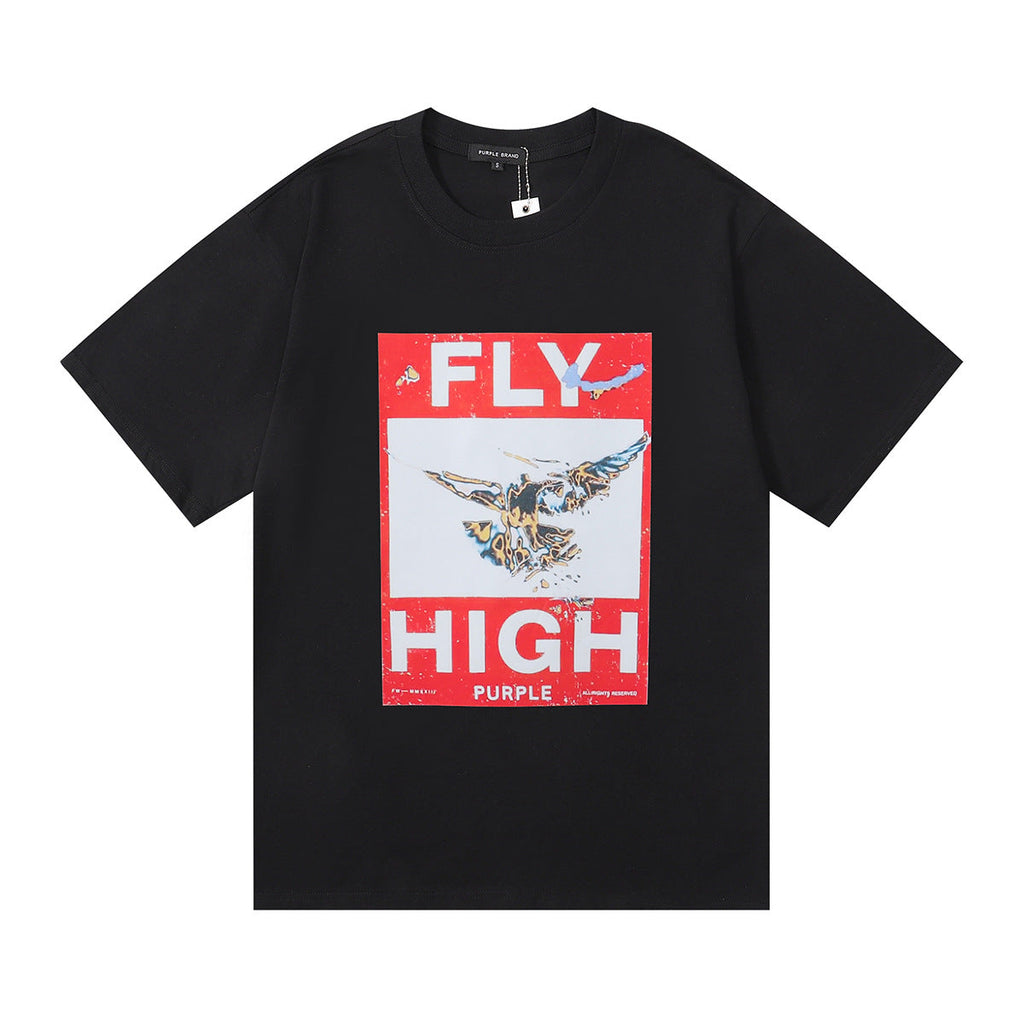 Street style Purple Brand T-shirt