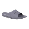 OOFOS Unisex Ooahh Slide Sandals in Slate