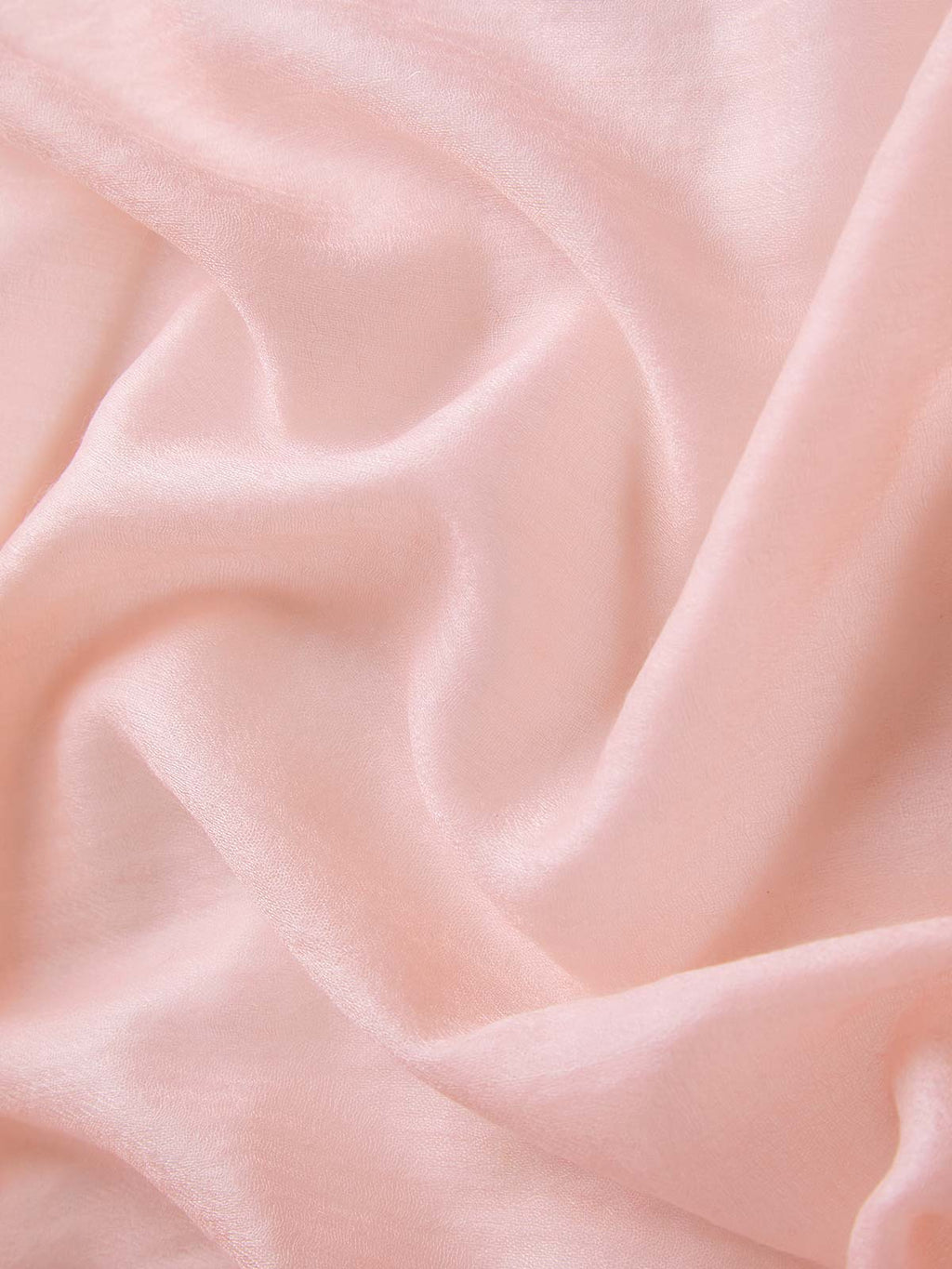 Featherlight Pink Cashmere Scarf
