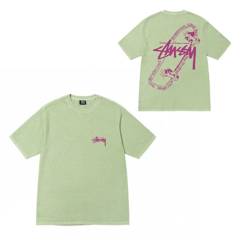 Stussy T Shirts Casual Versatile Loose T Shirts Couple