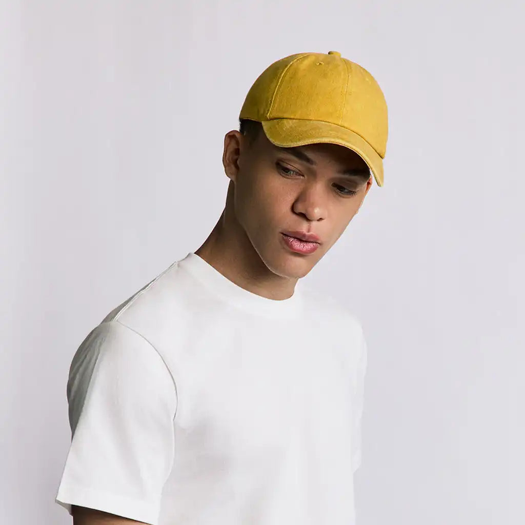 AMBER YELLOW VINTAGE CAP