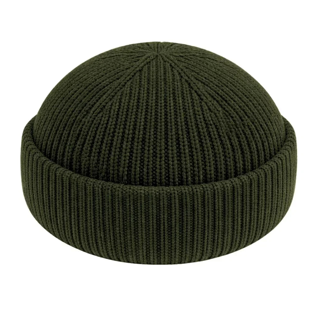 ARMY GREEN FISHERMAN BEANIE PRO