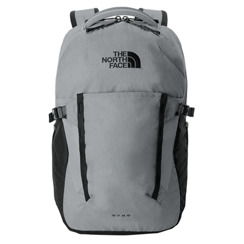 The North Face Mid Grey Dark Heather/TNF Black Dyno Backpack