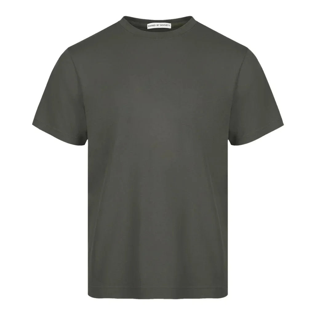 MILITARY GREEN LOOPWHEELED T-SHIRT 3-PACK