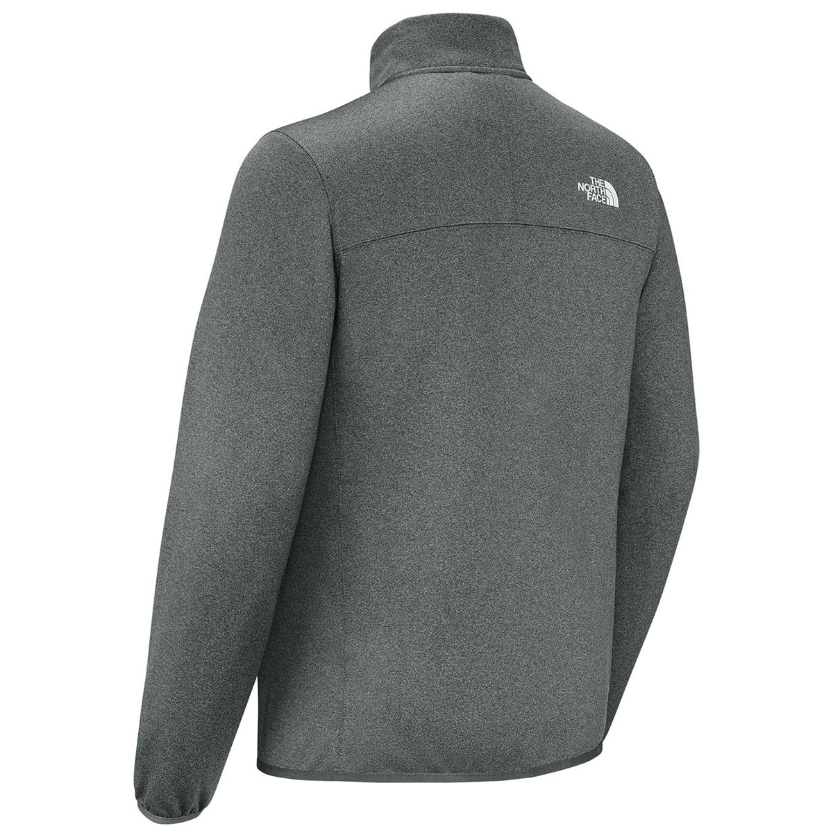 The North Face Men's TNF Medium Grey Heather Dove Creek Full-Zip Fleece Jacket