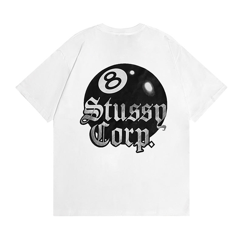 Stussy T Shirts Casual Loose Couple T Shirts