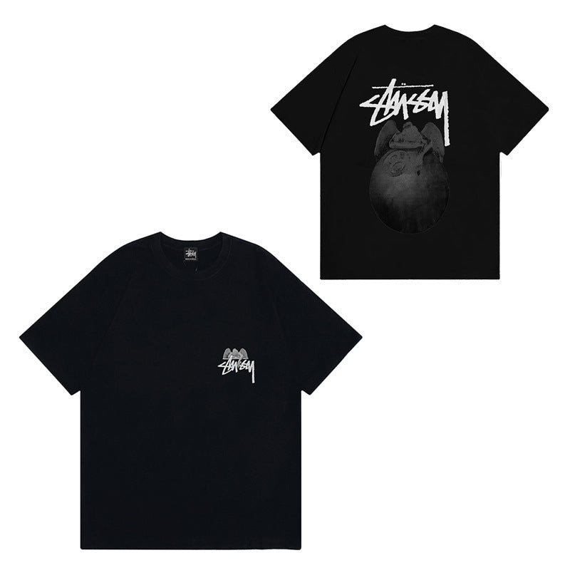 Stussy T Shirts Casual Versatile Loose T Shirts Couple