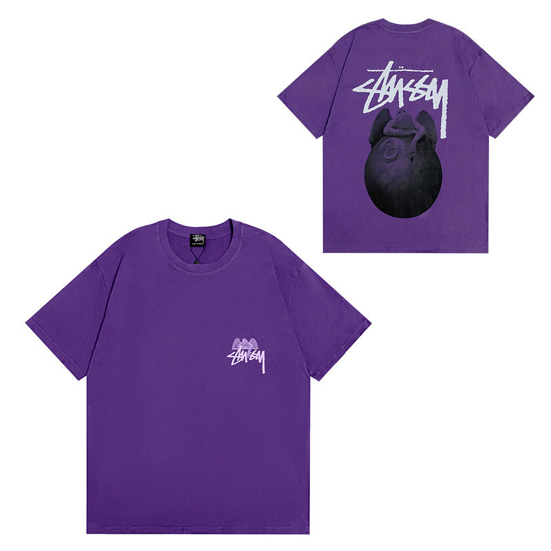 Stussy T Shirts Casual Versatile Loose T Shirts Couple