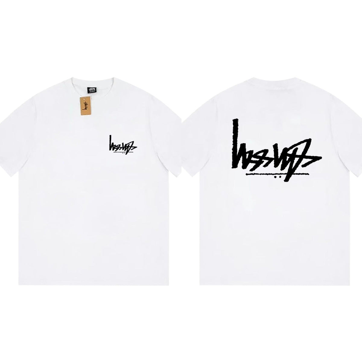 Stussy T Shirts Loose Casual T-Shirts Same for Men and Women