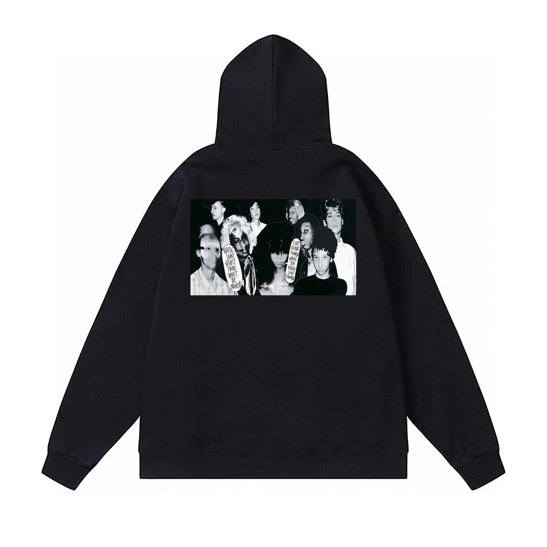Stussy Hoodie Fleece Hooded Sweater