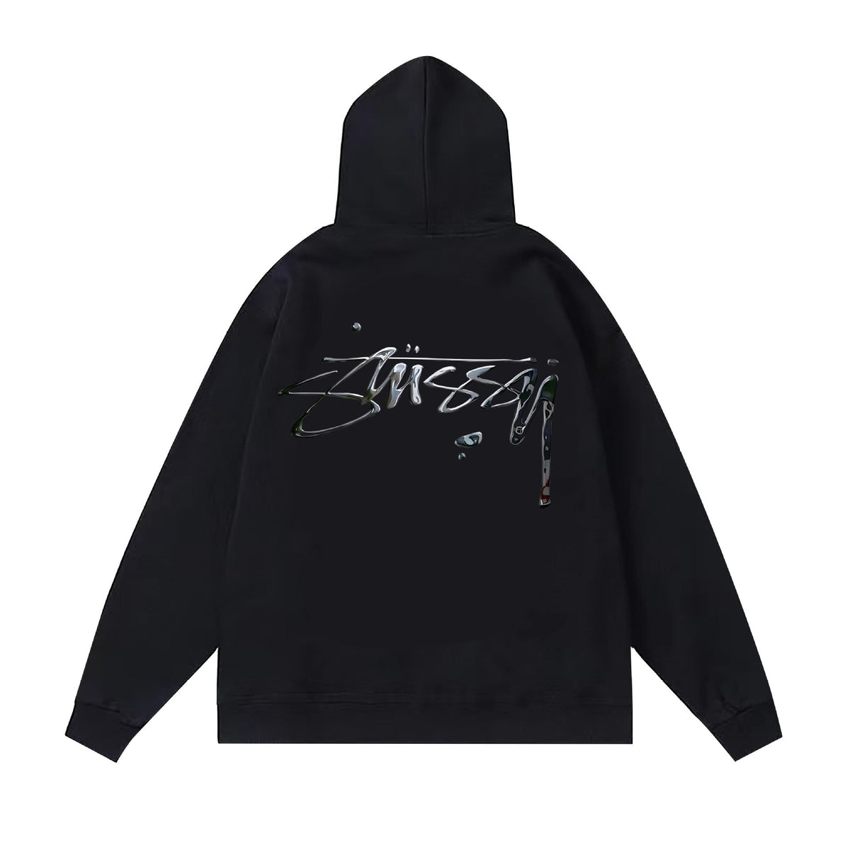 Stussy Hoodie Fall/Winter Fleece Hooded Sweater