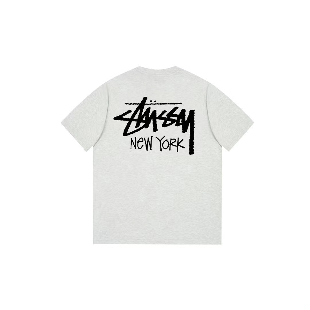 Stussy T Shirts Loose Casual T-Shirts Same for Men and Women