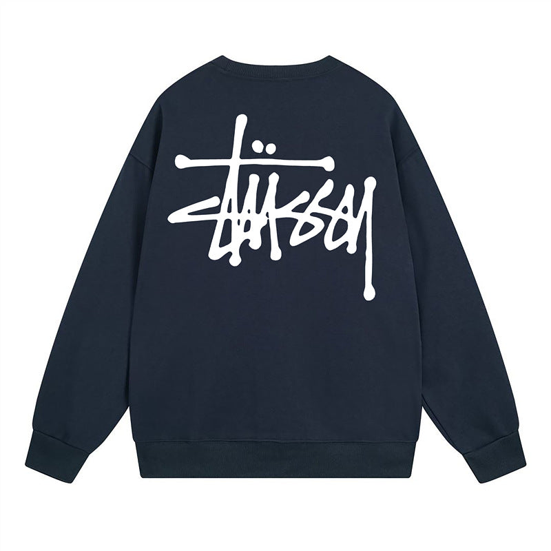 Stussy Sweatshirts Crew Neck Fleece Sweater