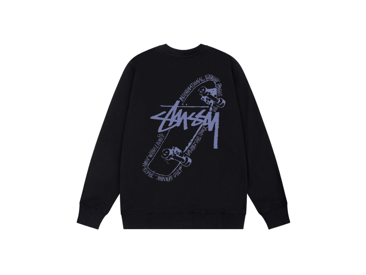 Stussy Sweatshirts Classic Print Fashion Sweater