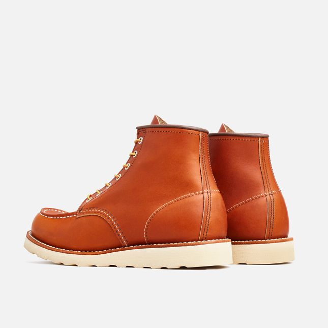Red Wing Men's Classic Moc 6-Inch Boot in Oro Legacy Leather