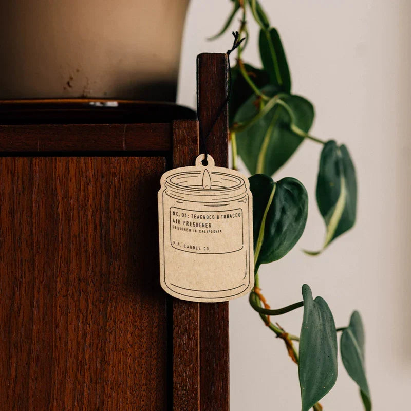 P. F. Candle Co. Teakwood & Tobacco– Air Freshener 2 Pack