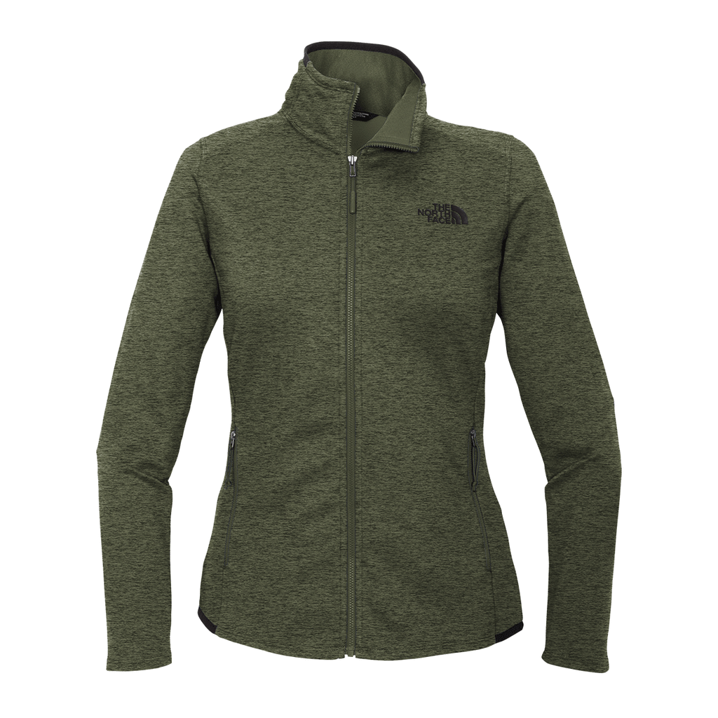 The North Face Women's Four Leaf Clover Heather Skyline Full-Zip Fleece Jacket