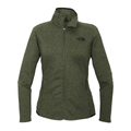 The North Face Women's Four Leaf Clover Heather Skyline Full-Zip Fleece Jacket
