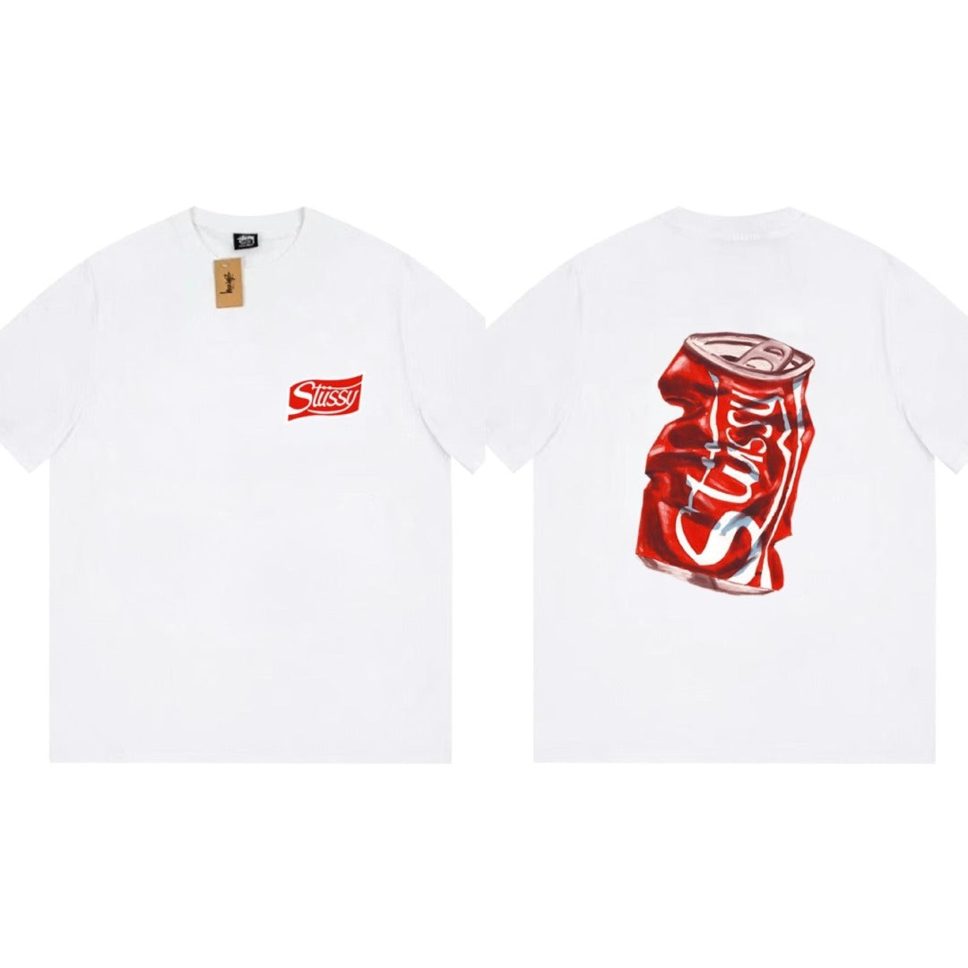 Stussy T Shirts Loose Casual T-Shirts Same for Men and Women
